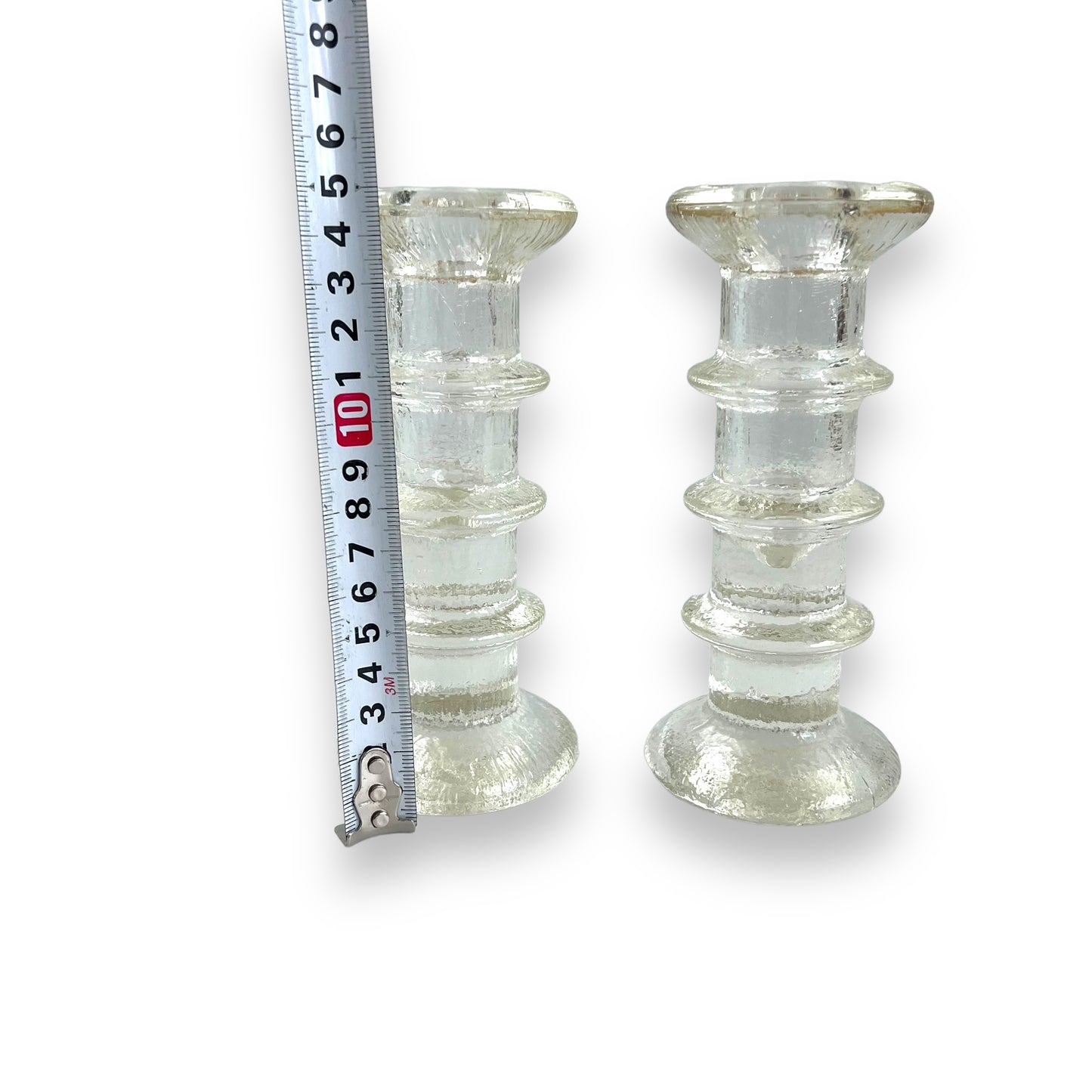 Littala Festivo Pillar Candlestick holder pair 15cm tall