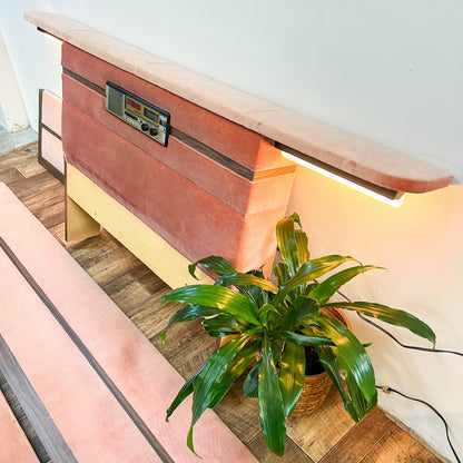 Pink Single Retro Radio Bedframe