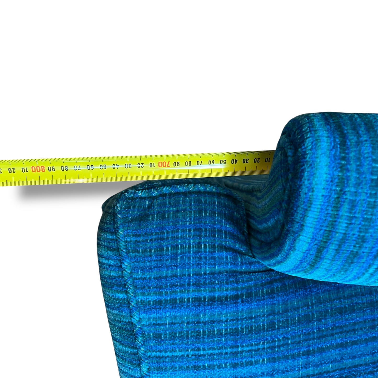 Blue Striped Armchair