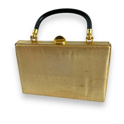 Gold & Black Evening Bag