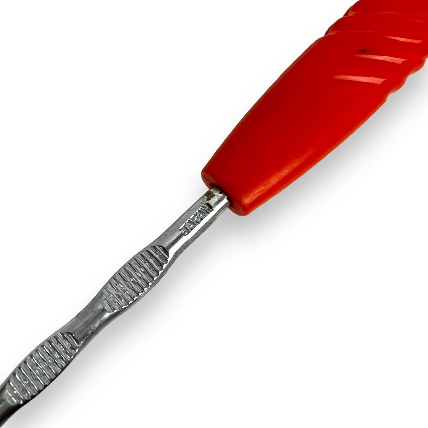 Slotted Serving spoon orange handle