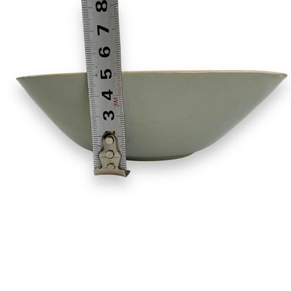 Grey & Orange Triangle Bowl