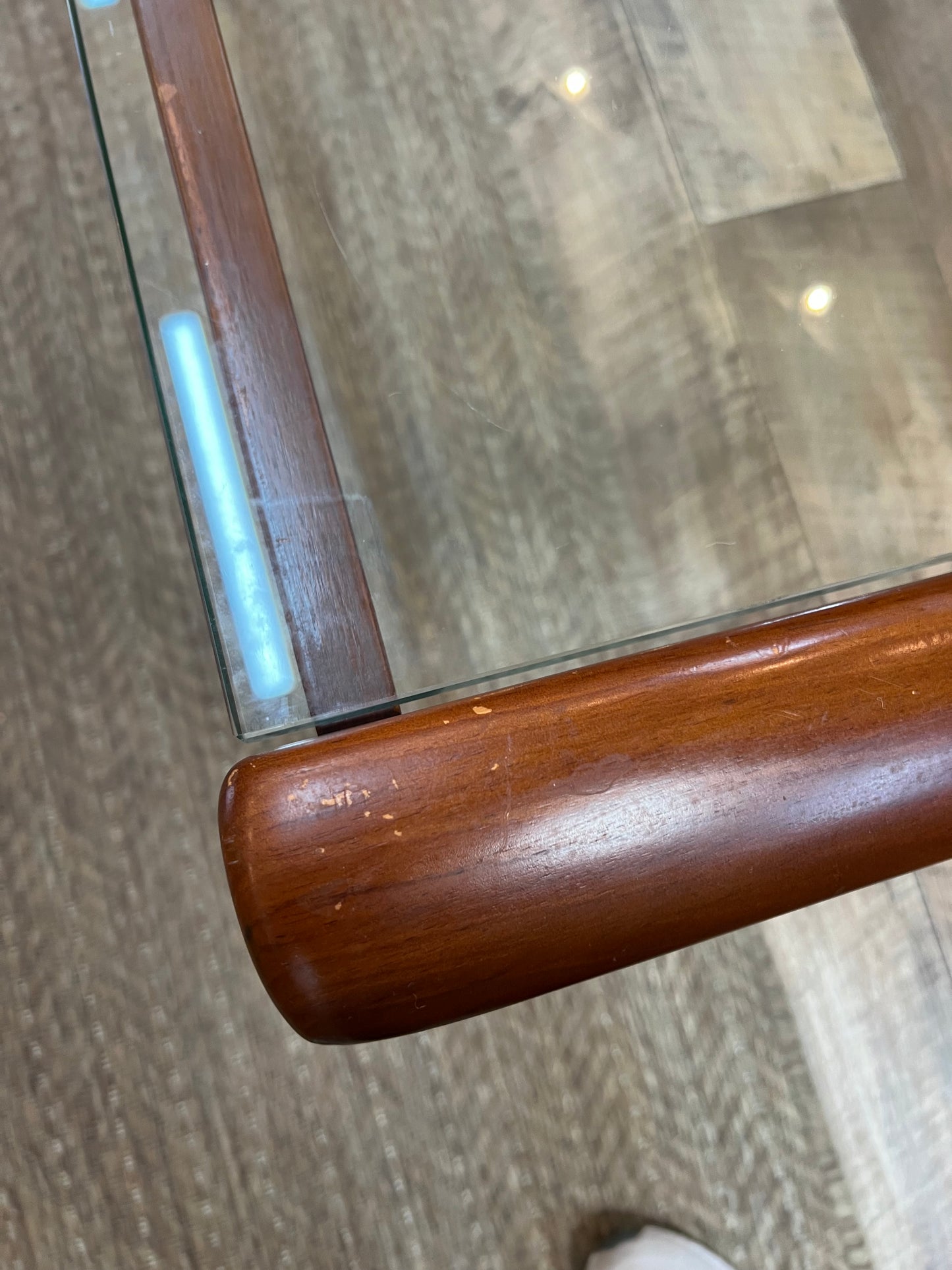 Tessa Glass Top Coffee Table