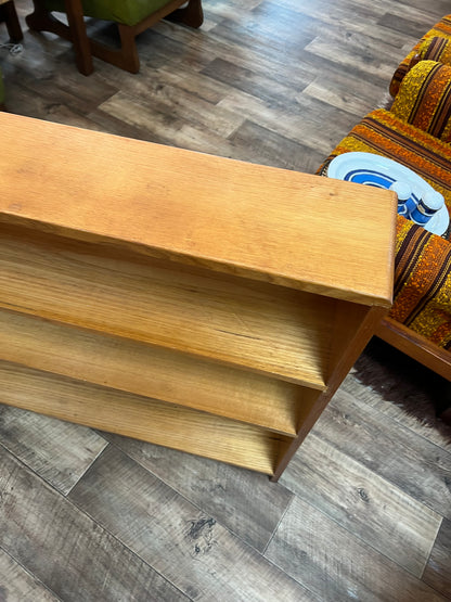 Timber Bookshelf / Low Display Unit | Open Shelving Storage