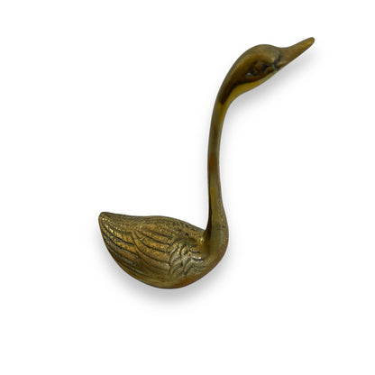 Brass Swan statue