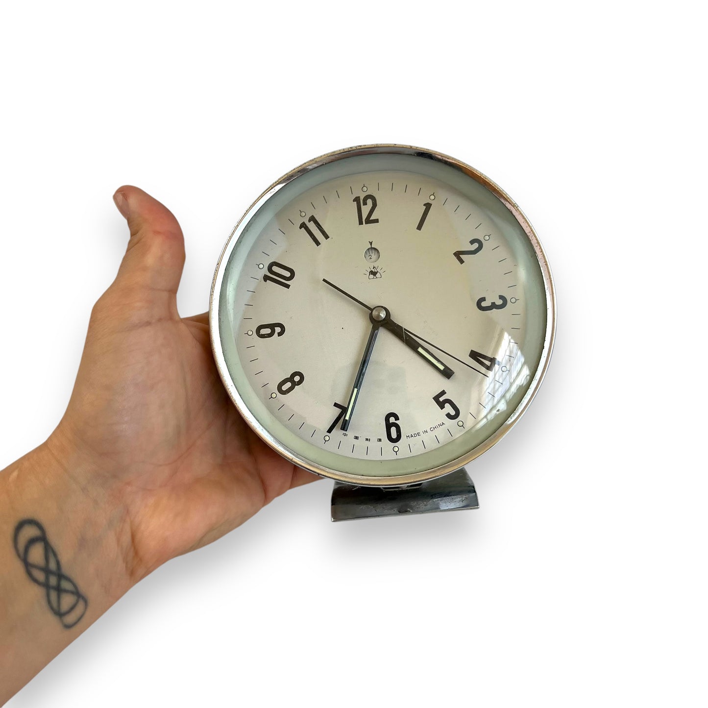 Black Vintage Alarm Clock