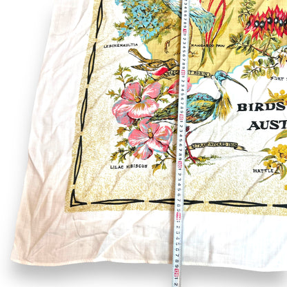 Birds & Flowers of Australia Pattern Tablecloth