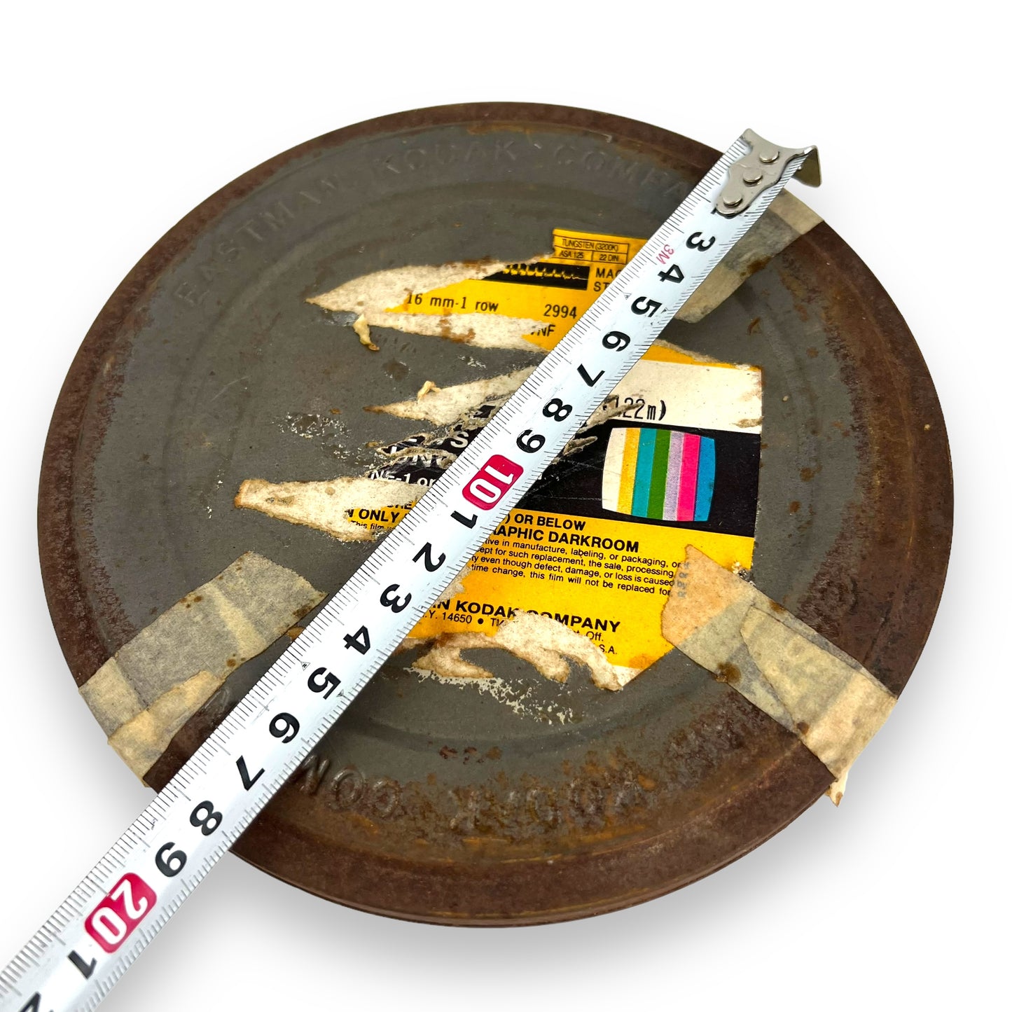 Kodak Vintage Metal Film Roll Storage Tin