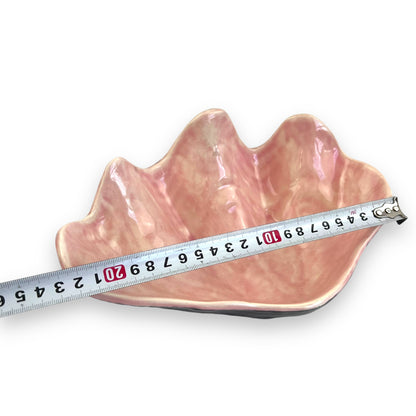 Pink & Black Clamshell Bowl