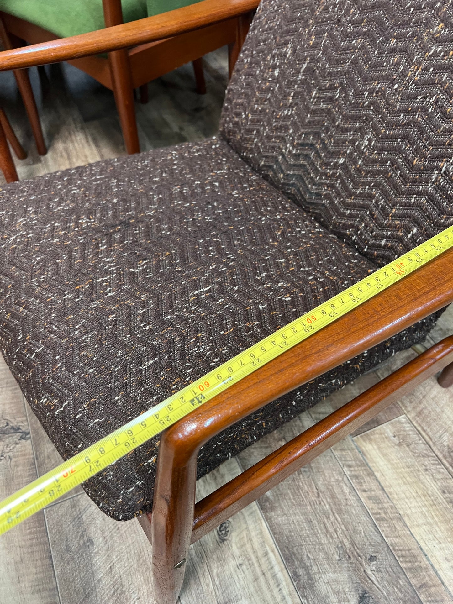 Soren Ladefoged for SL Møbler Danish Teak Reclining Lounge Chair