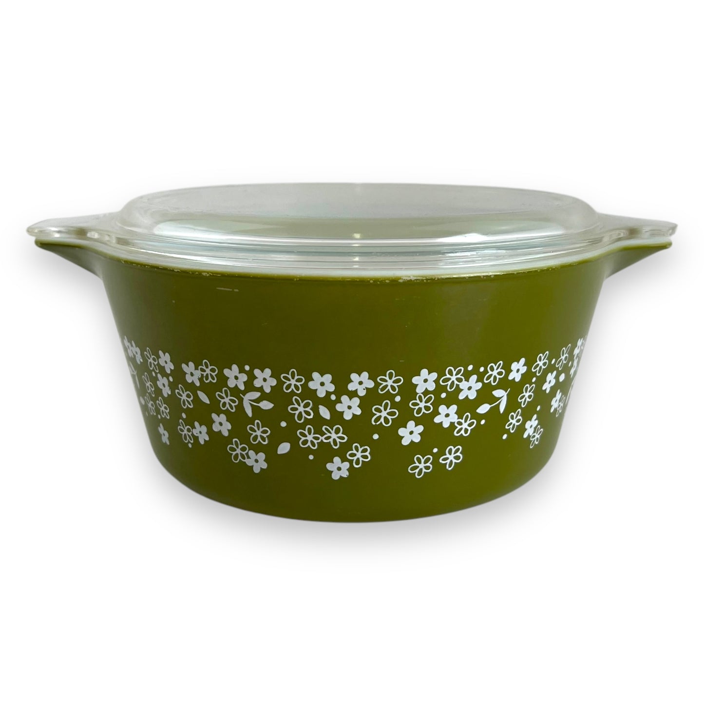 Pyrex 475-B Spring Blossom, Round Casserole with Lid