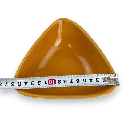 Grey & Orange Triangle Bowl