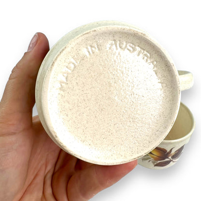 Johnson Yellow Rose Teacup set of 2