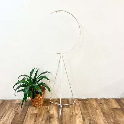 White Metal Plant/Bird Cage Hanger Stand