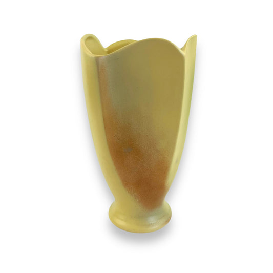 Yellow Australian Pottery Vase
