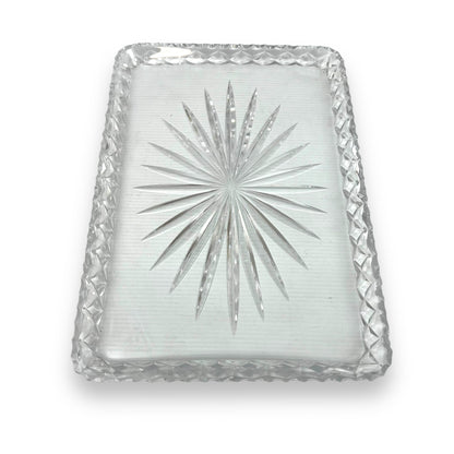 Glass Rectangle Jewellery Tray