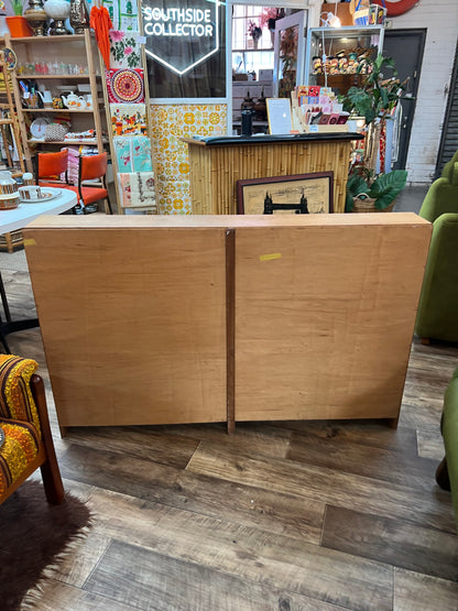 Timber Bookshelf / Low Display Unit | Open Shelving Storage