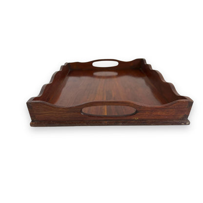 Wooden Wavy edge serving Tray