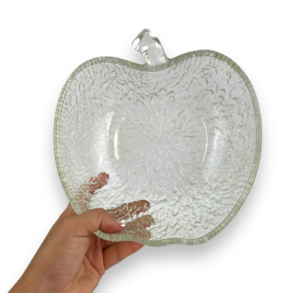 Apple Glass Large Bowl