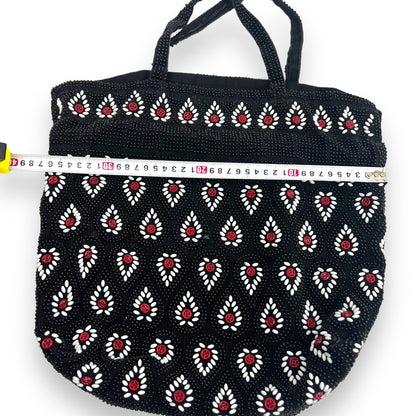 Black Red & White Tote Bag