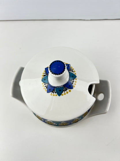 Figgjo Flint Norway ‘Clupea’ Lidded Serving Bowl – Turi Gramstad Oliver