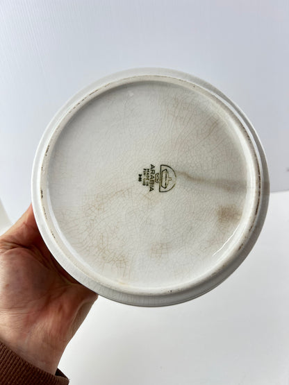 Arabia Finland Colourful Fruit Pattern Serving Bowl