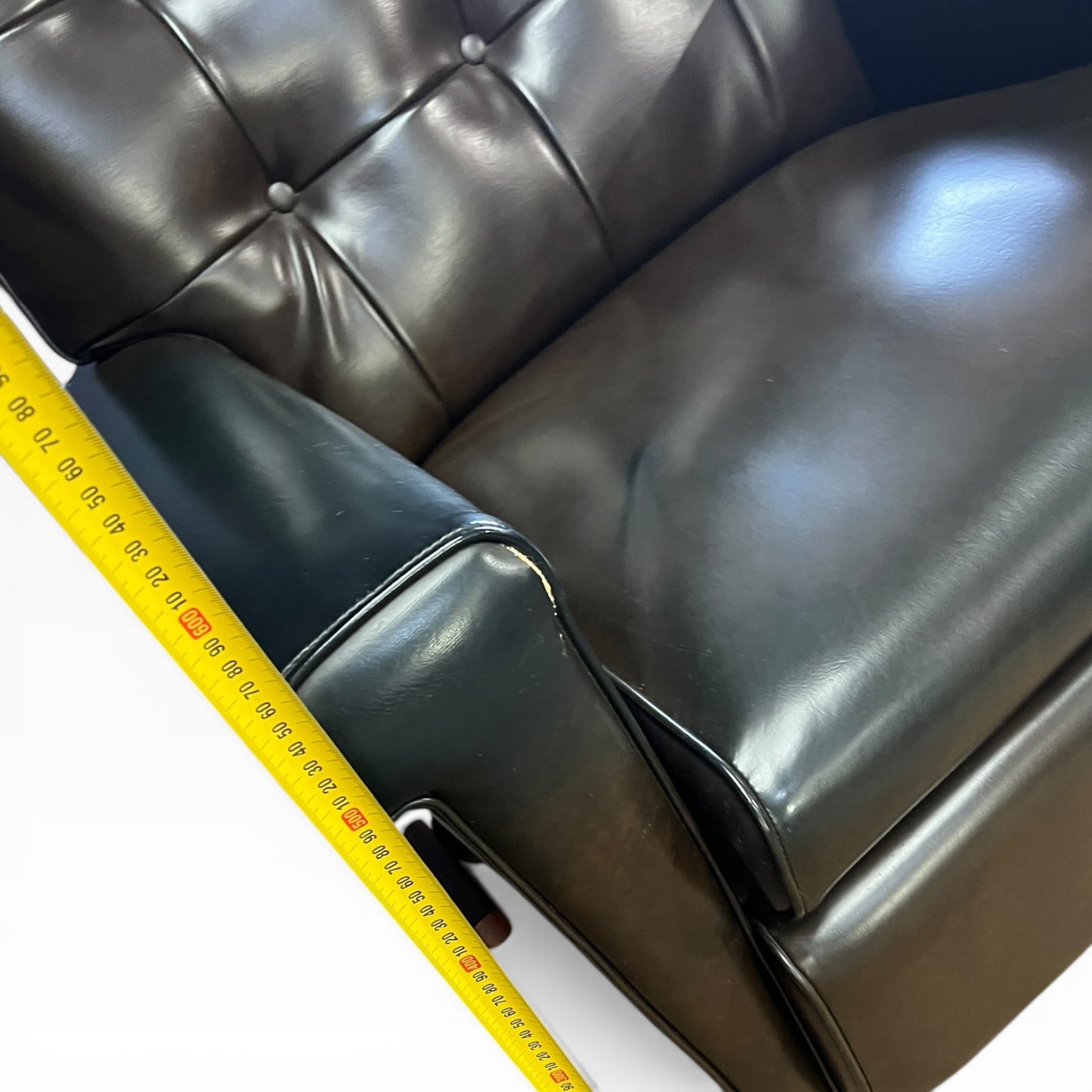 Brownish Black Jason Reclining Lounge Chair with footrest