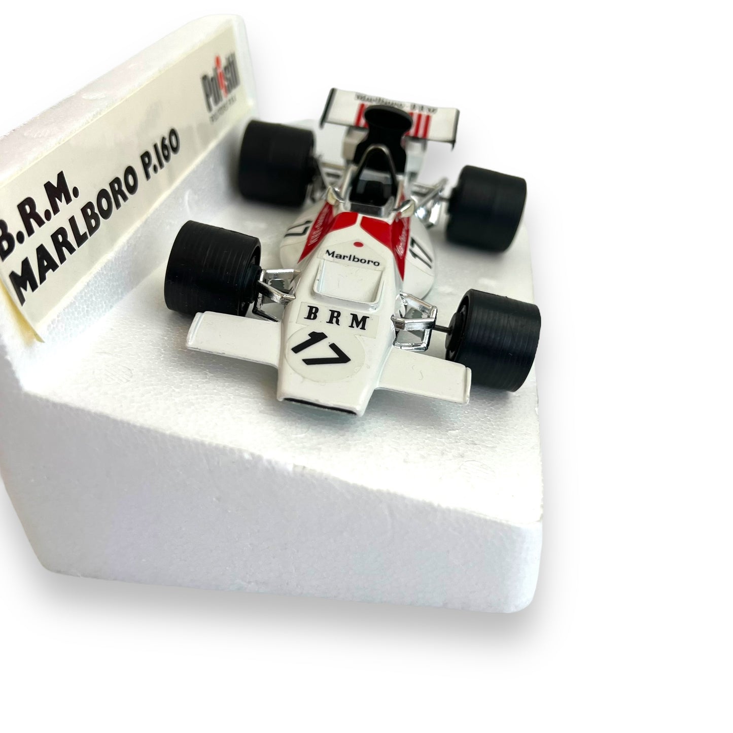 Polistil BRM Marlboro P.160 F1 Model Car 1:25 Scale with Original Box - 1974 Formula 1 Collectible