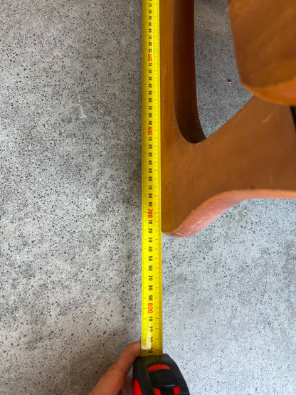 Black Vinyl Armchair by Mayline Furniture (Collingwood VIC) – Solid Timber Frame