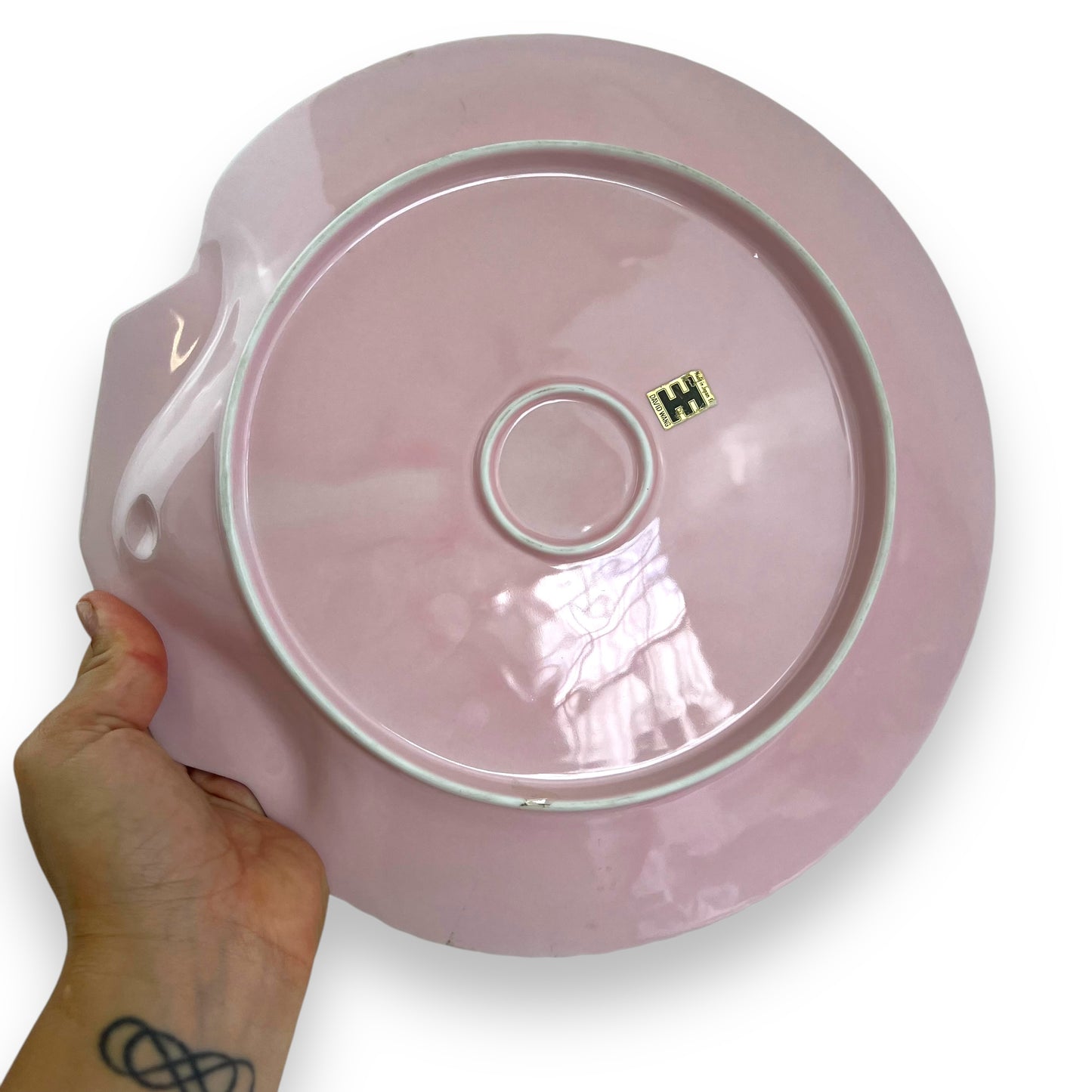 Pink Shell Plate Set of 2