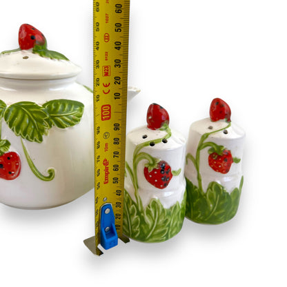 Strawberry Tea Set (Damaged)