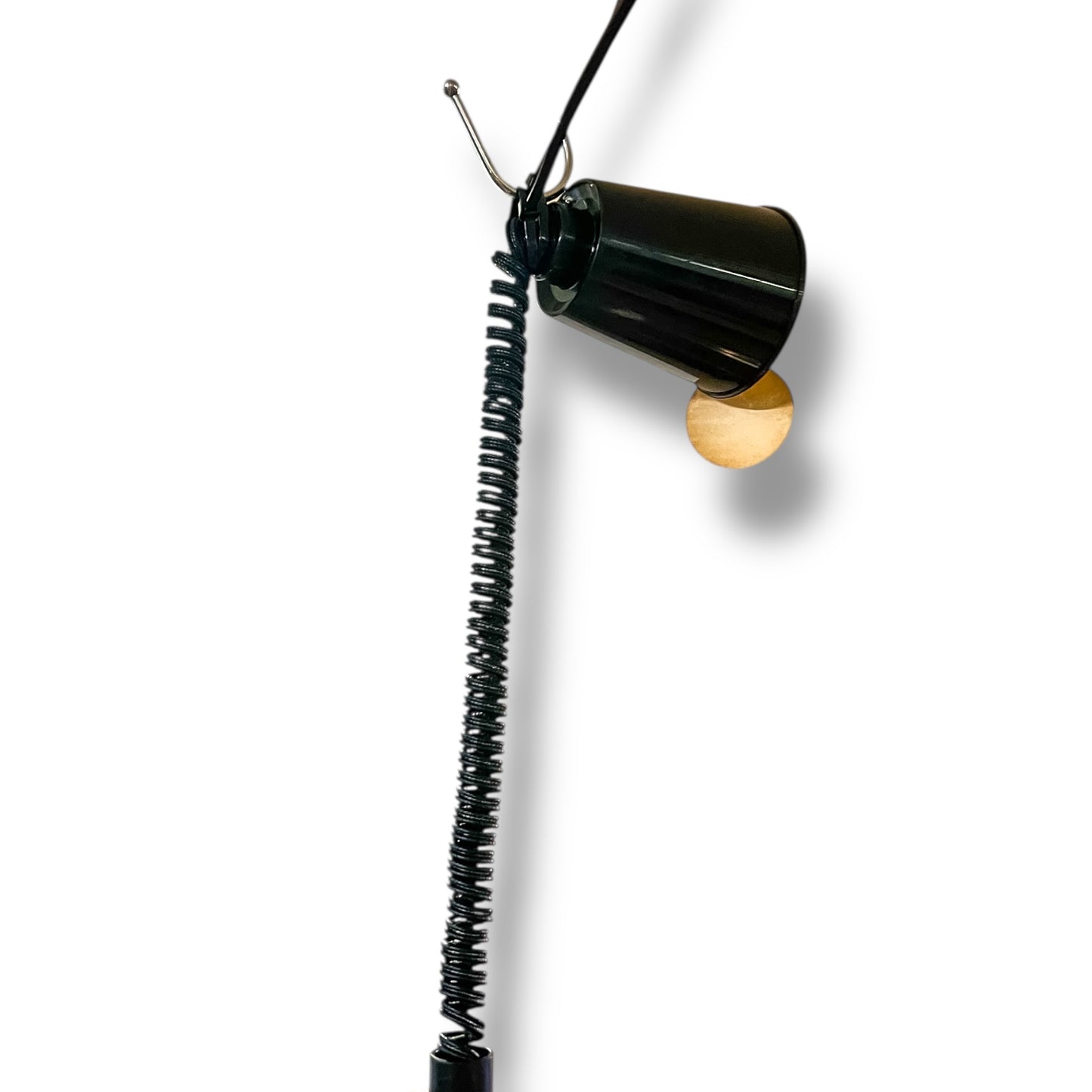 Mid-Century Hanging Planter Light by Aust Skills Co. (Model PL207) — Ceramic & Brass Double-Tier Pendant