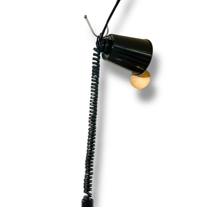 Mid-Century Hanging Planter Light by Aust Skills Co. (Model PL207) — Ceramic & Brass Double-Tier Pendant