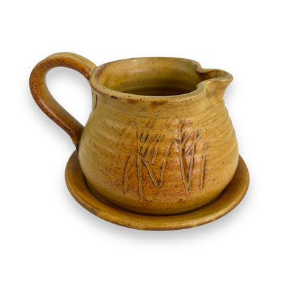 Yarra Glen Pottery Gravy Jug & matching plate
