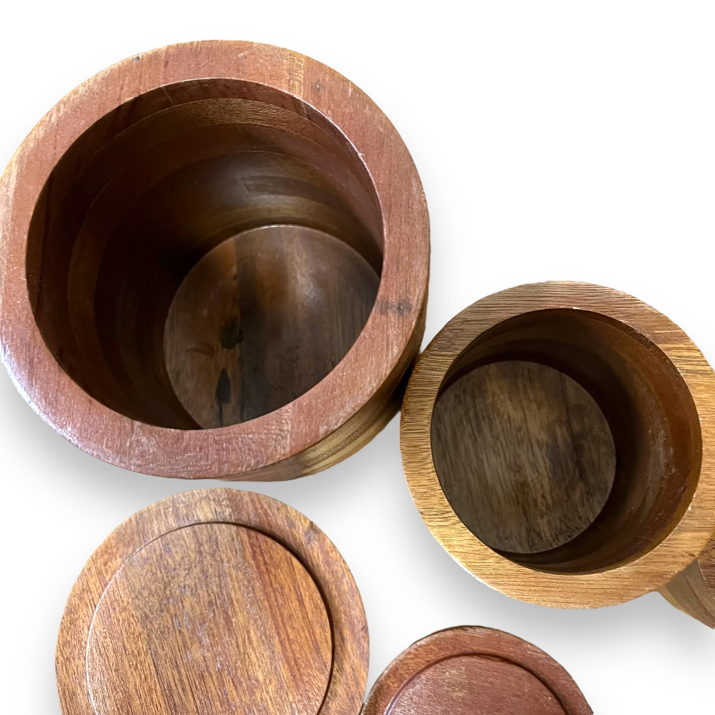 Wooden Canister Set (Set of 4)