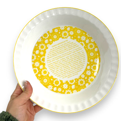 Lemon Meringue Pie Baking Dish