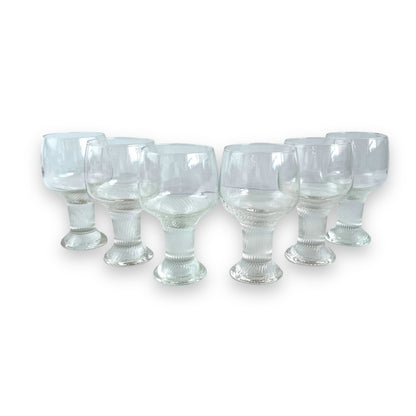 Crown Corning Oslo Wine Glasses Set of 6