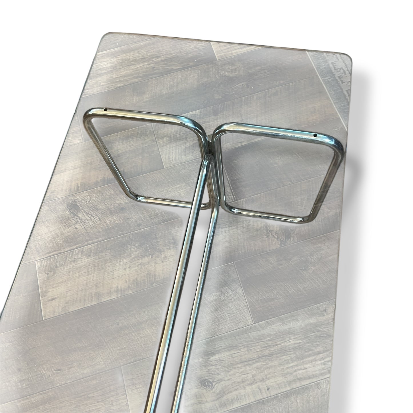 Chrome & Glass Coffee Table