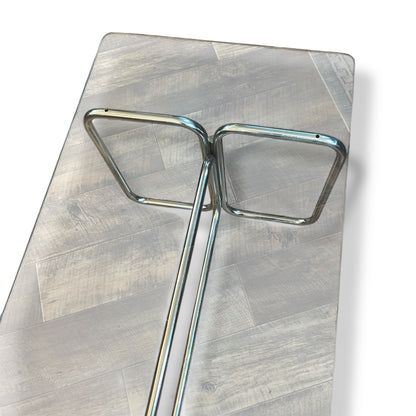 Chrome & Glass Coffee Table