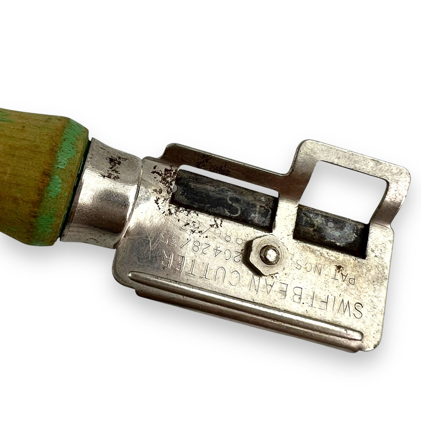 Green Handle Bean Slicer