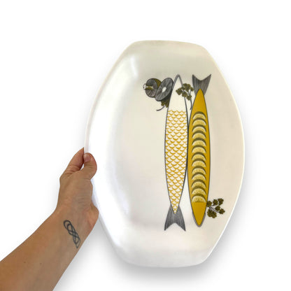 Bessemer Melamine Plate “Fish Design” - Made in Australia