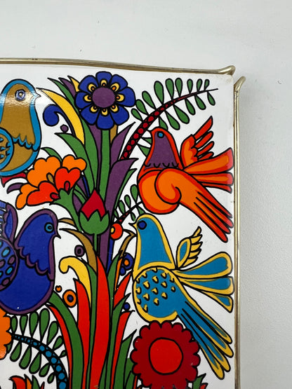 Villeroy & Boch Colourful Birds & Flowers Ceramic Trivet