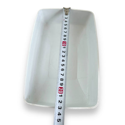 Krups white plastic kitchen scales