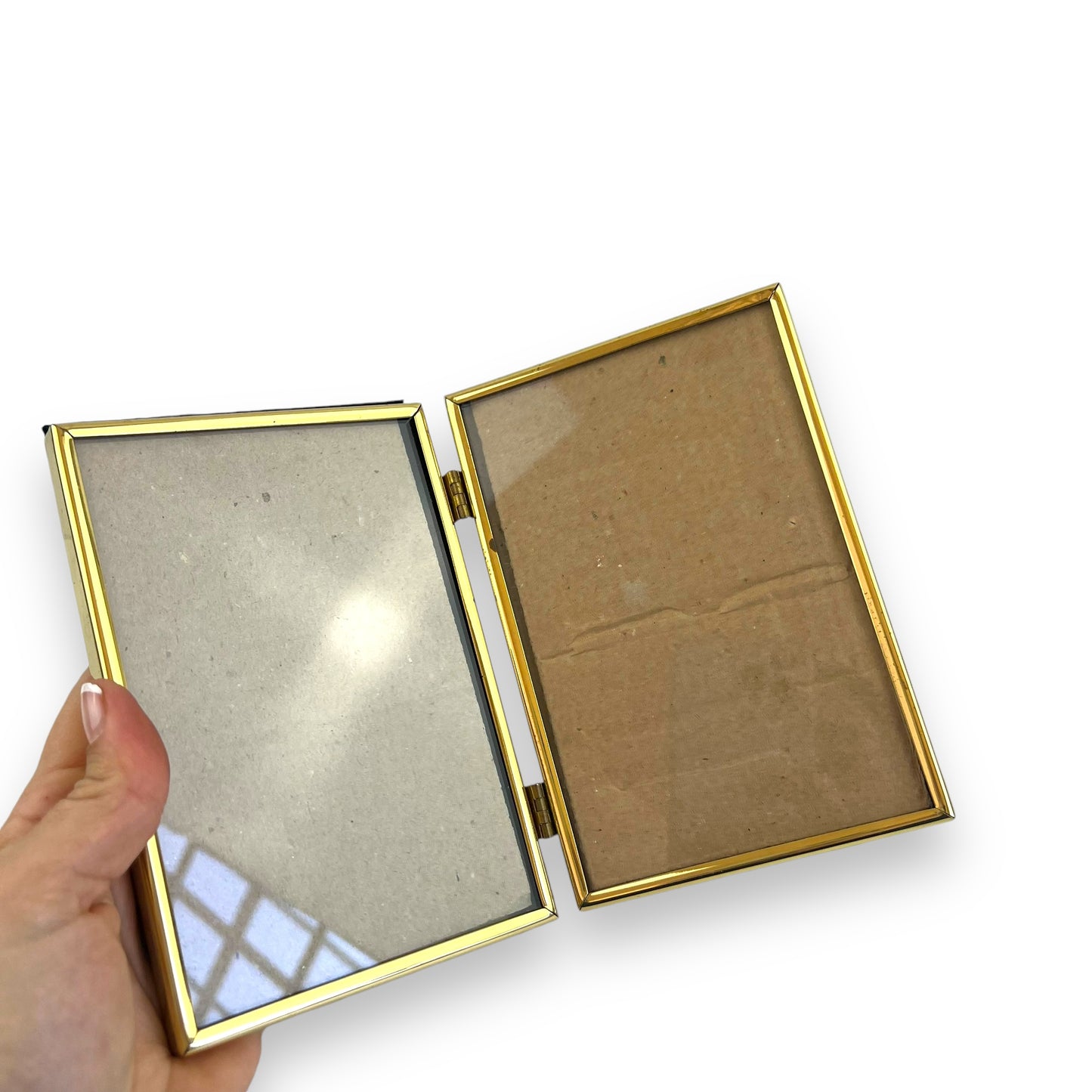 Brass Folding Picture Frame