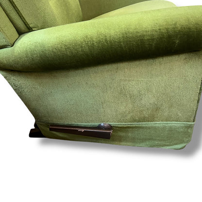 Green Jason Reclining Lounge Chair with footrest