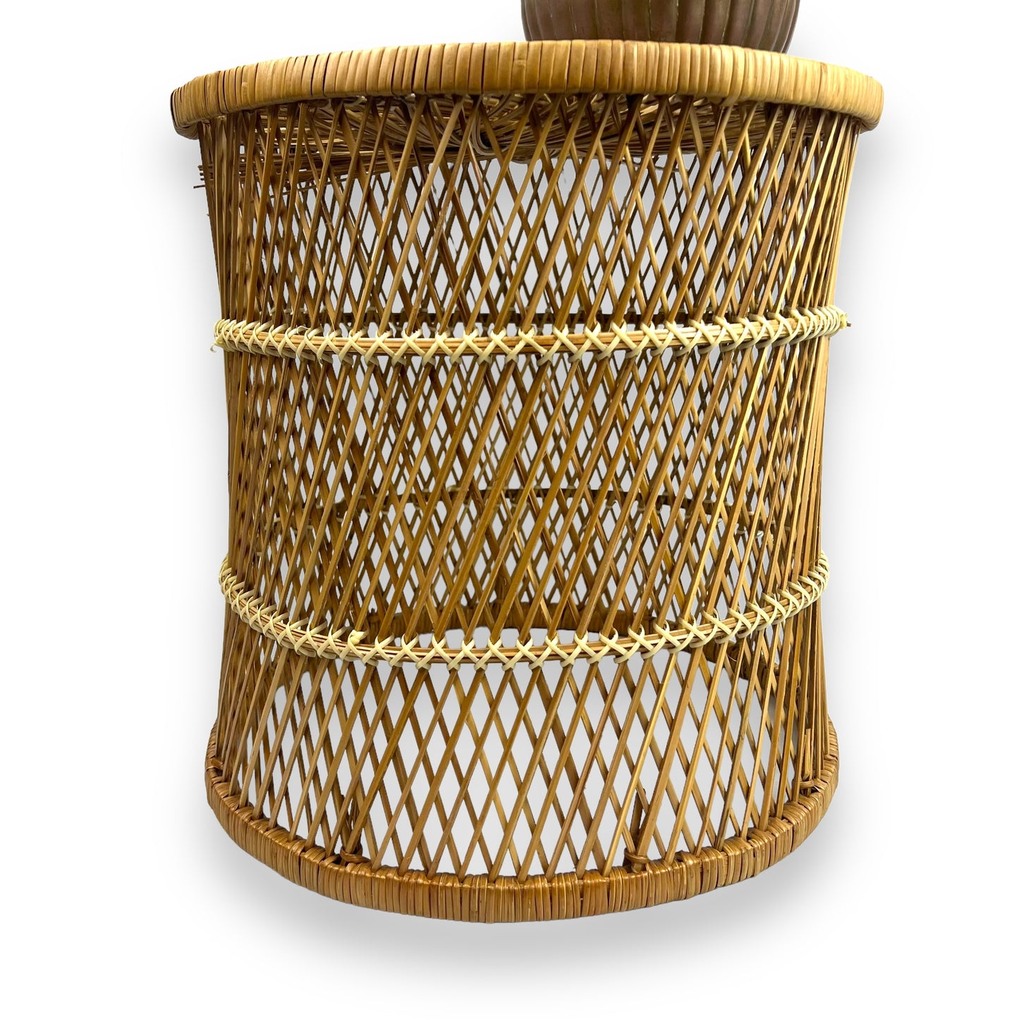 Cane Basket / Table Round
