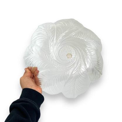 Crystal D’Arques France Large Flower Serving Bowl