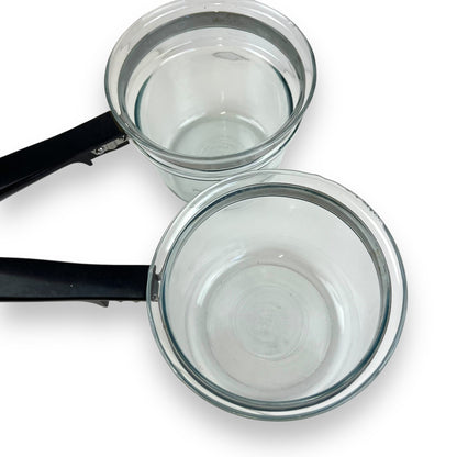 Glass Pyrex Double Boiler Pot Set