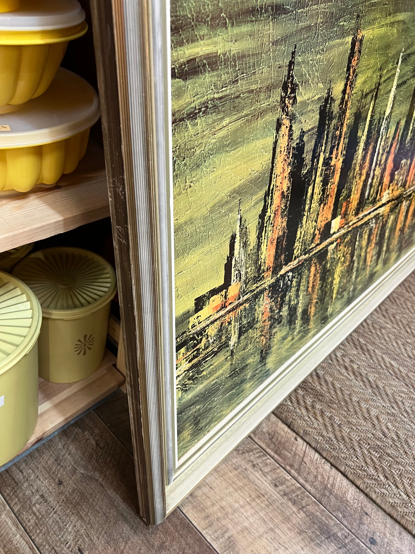 “Bronze Skyline" art print by Carter