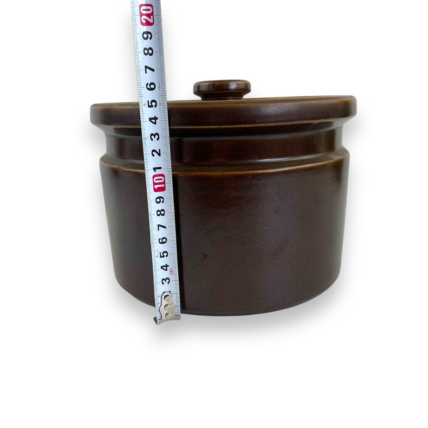 Wedgwood Dark Brown Round Lidded Baking Dish Pot